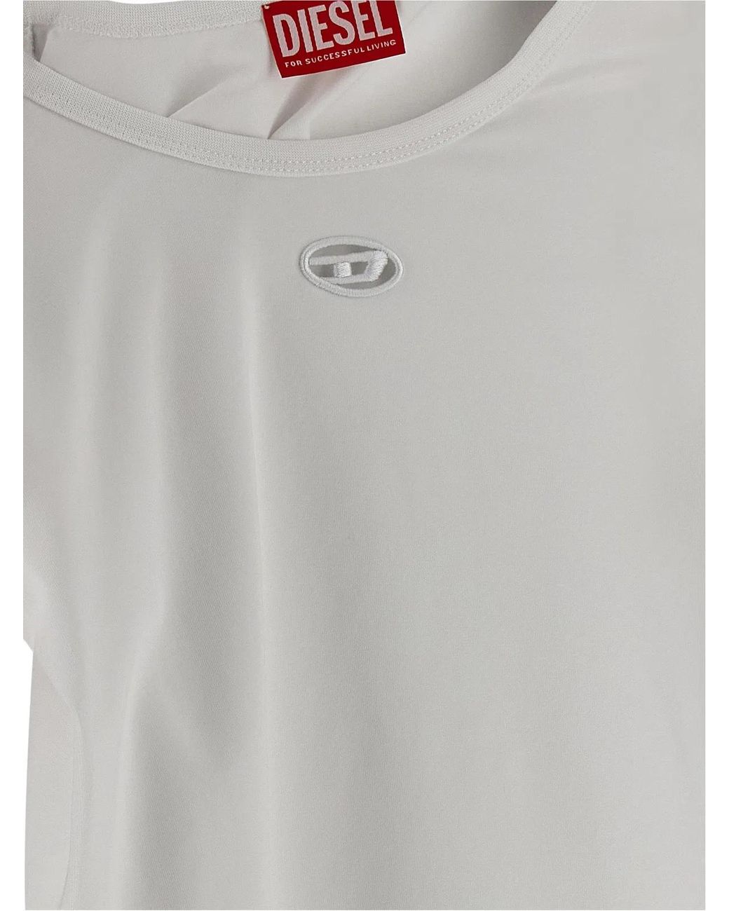DIESEL White 'T-Angie-Od' T-Shirt