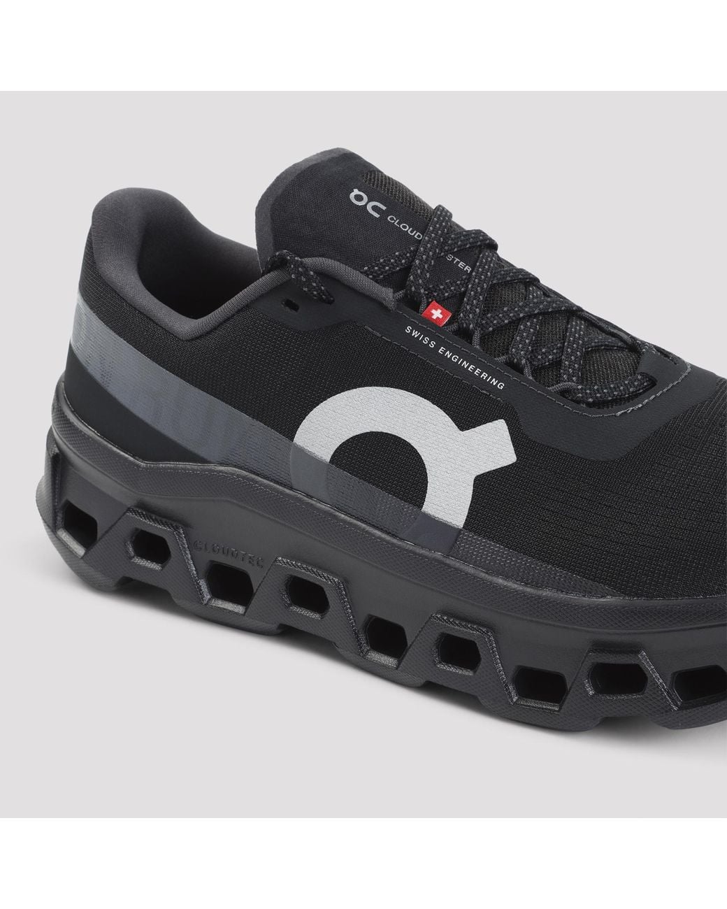 On Shoes Black "Cloudmonster 1" Low-Top Sneakers for men