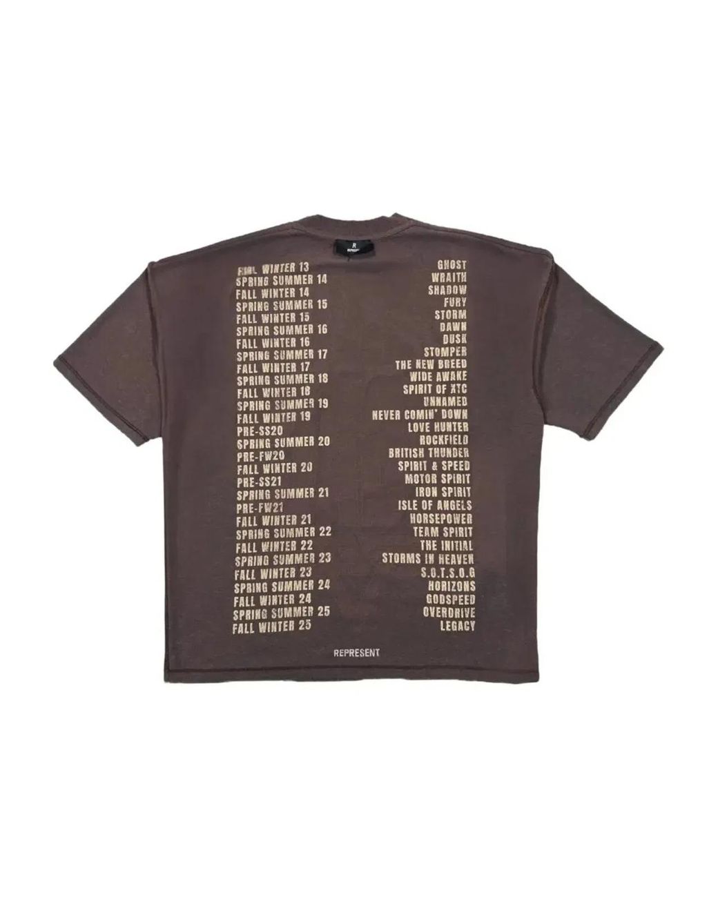 Represent Red Living Legacy T-Shirt for men