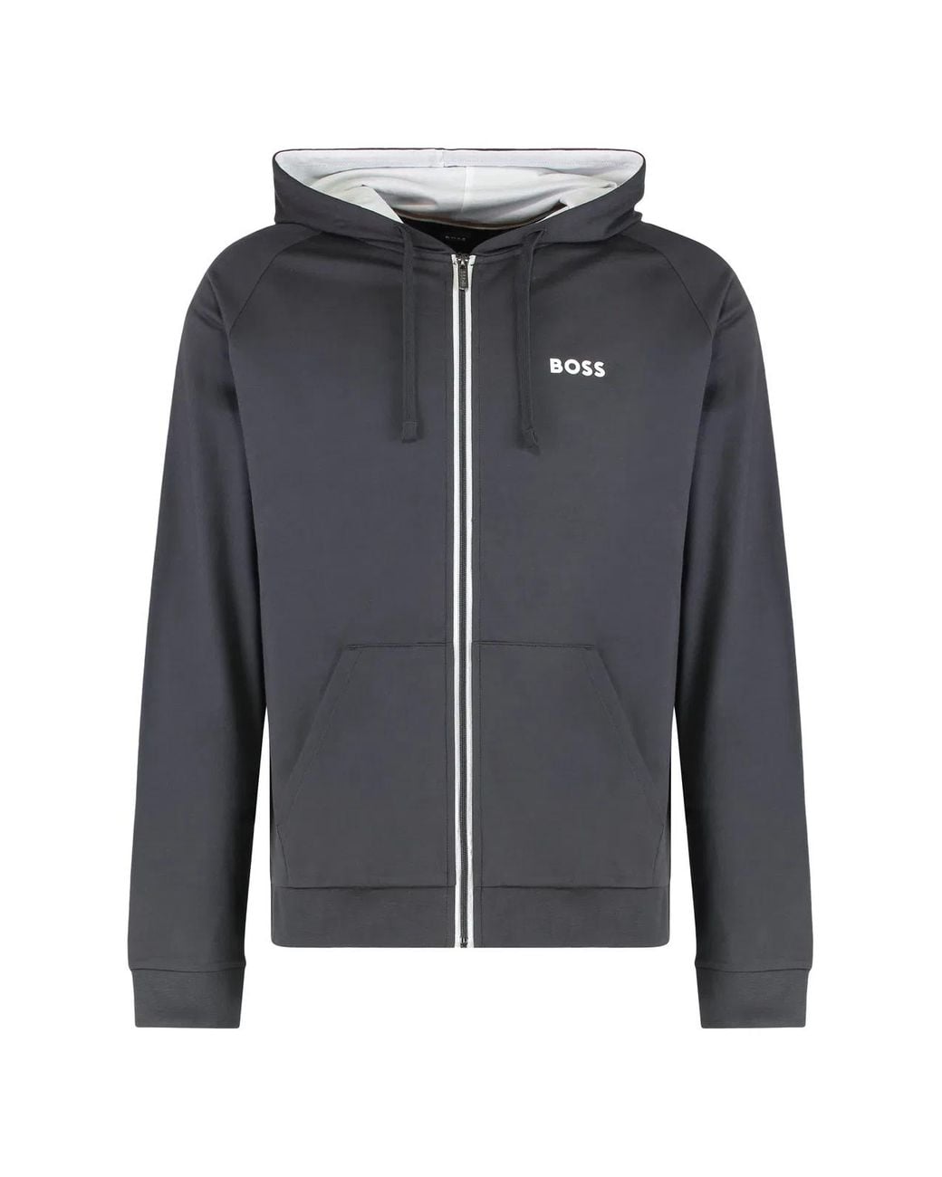Boss Black Hooded Sweatshirt for men