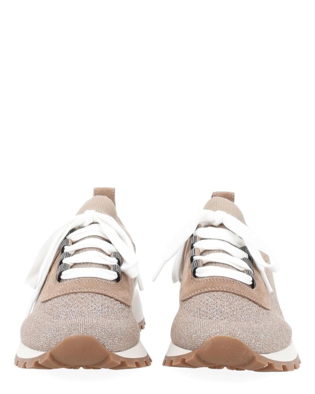 Brunello Cucinelli Natural Sneaker "Runner"