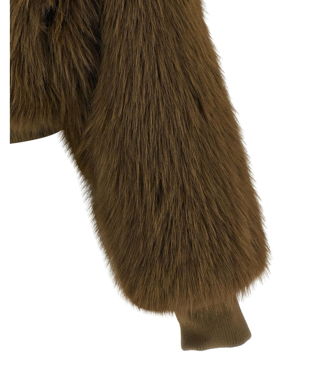 Fabiana Filippi Green Virgin Wool Bomber