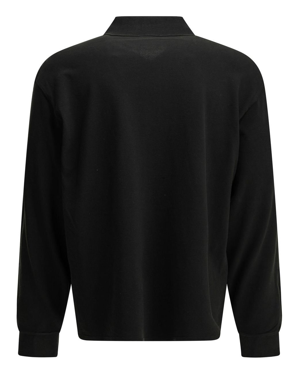Stussy Black Stussy Polo Shirts for men