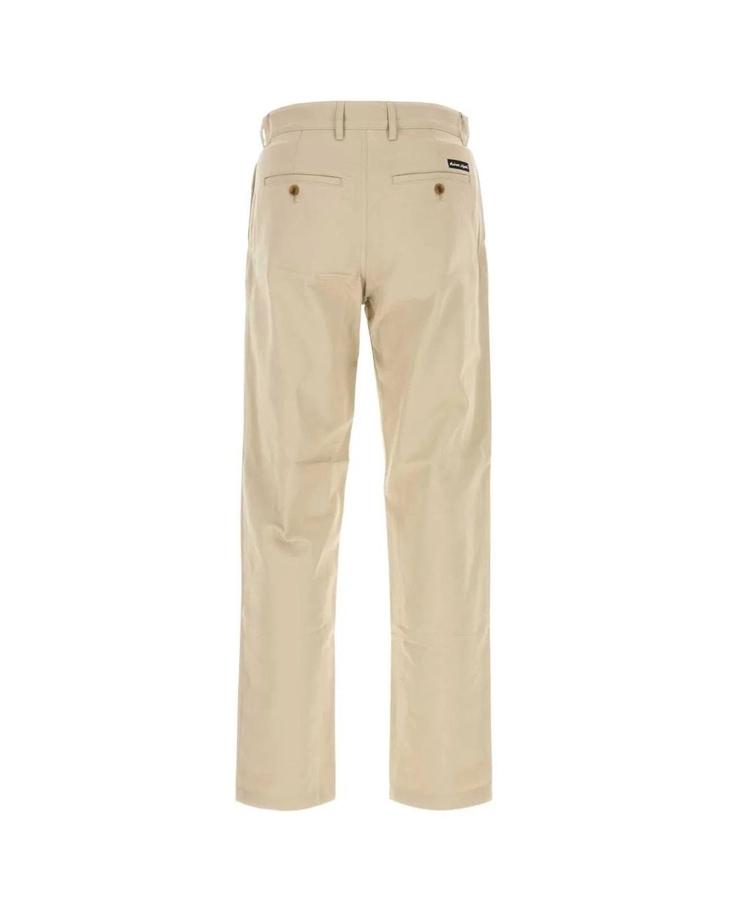 Maison Kitsuné Natural Maison Kitsuné Cotto Pant for men