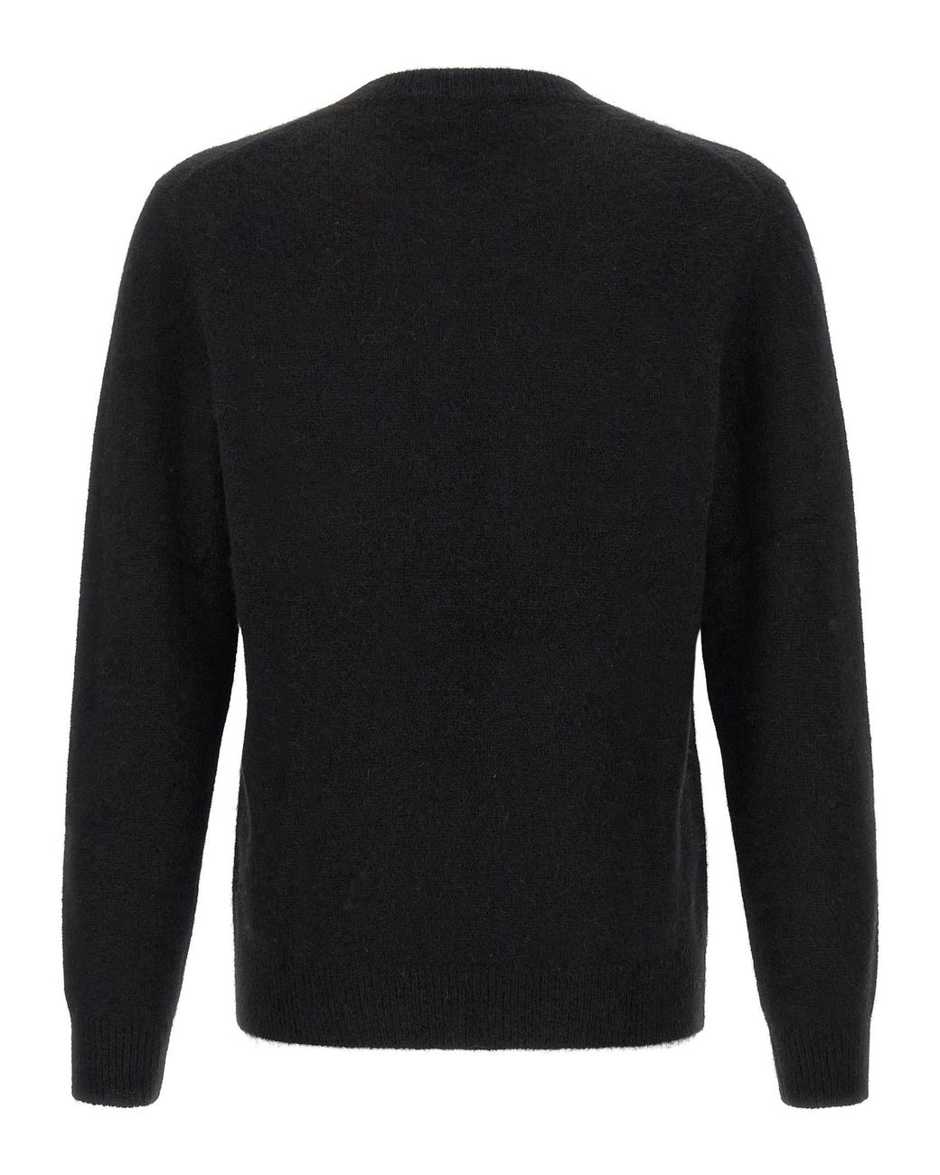 LARMERI STUDIO Black Cashmere Sweater for men