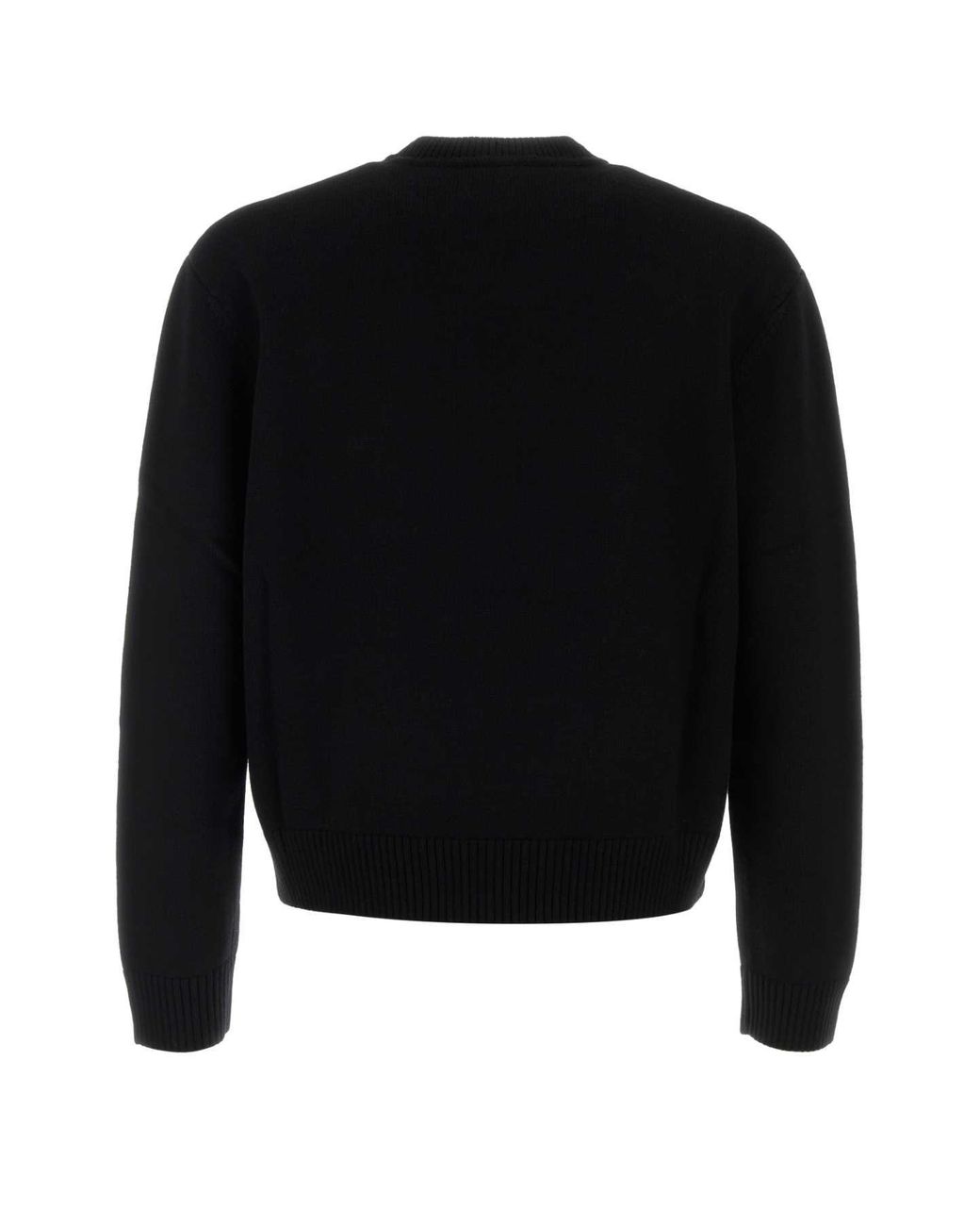 Casablanca Black Wool Sweater for men