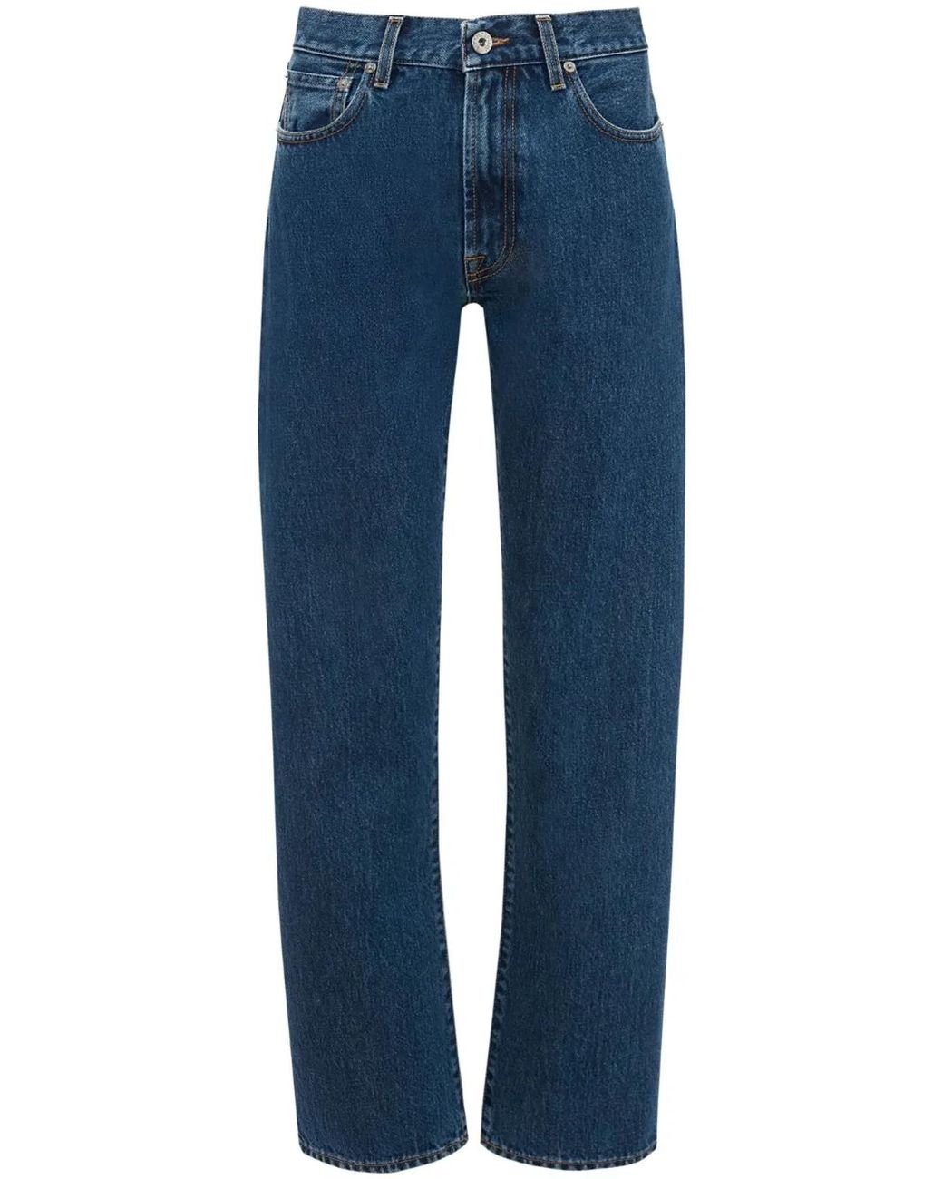 J.W. Anderson Blue Straight Leg Jeans