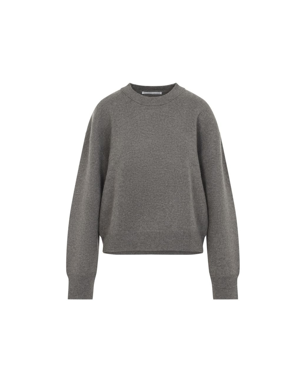 Studio Nicholson Gray Mouse Morina Crewneck Jumper