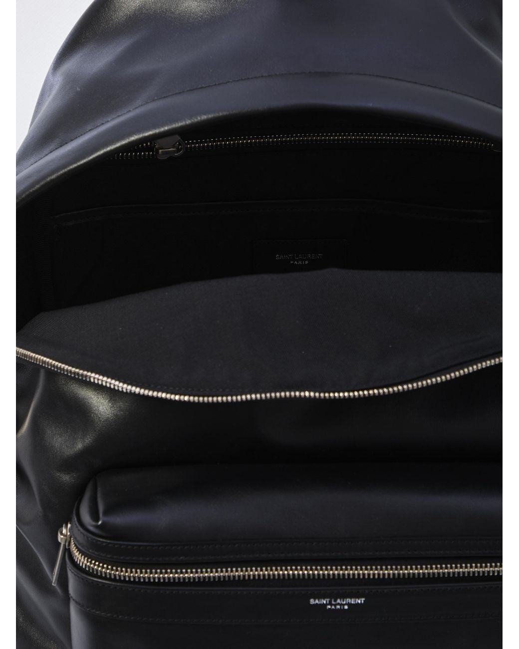 Saint Laurent Black City Backpack for men