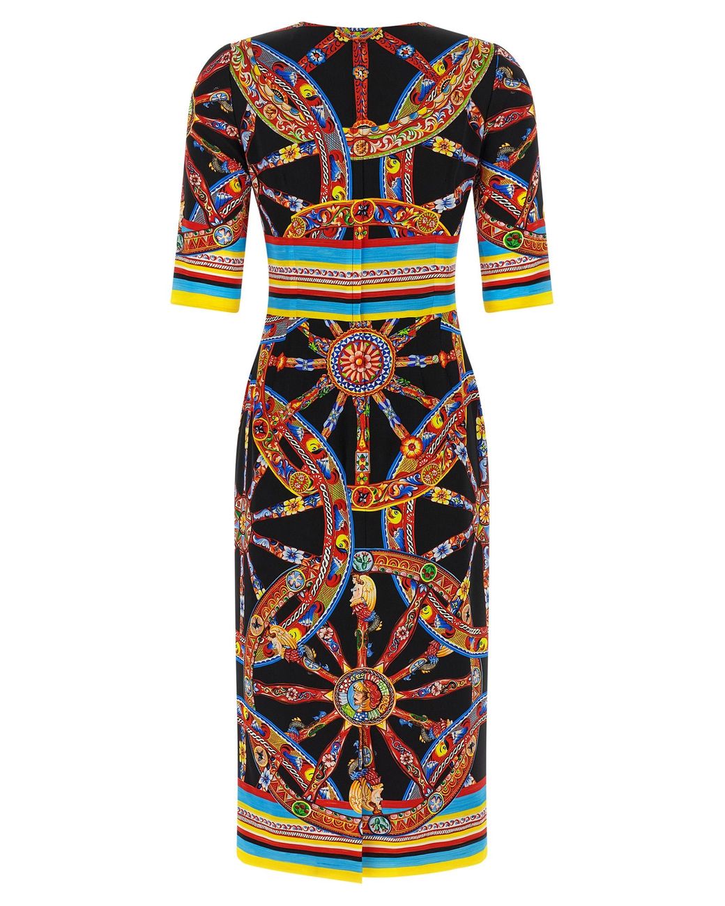 Dolce & Gabbana Black Dolce & Gabbana 'Carretto' Dress