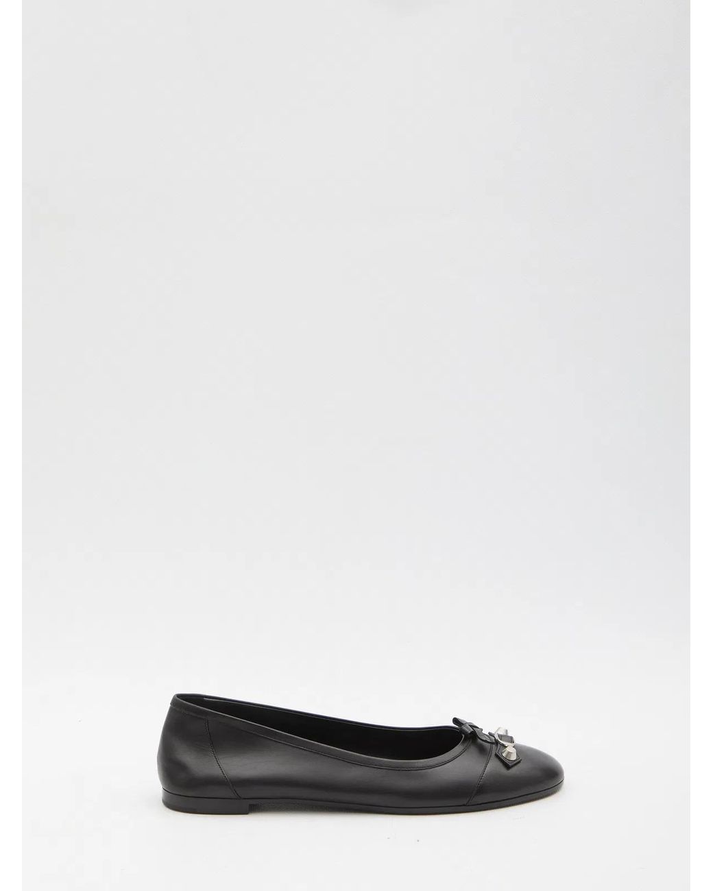Balenciaga White City Up Ballet Flats