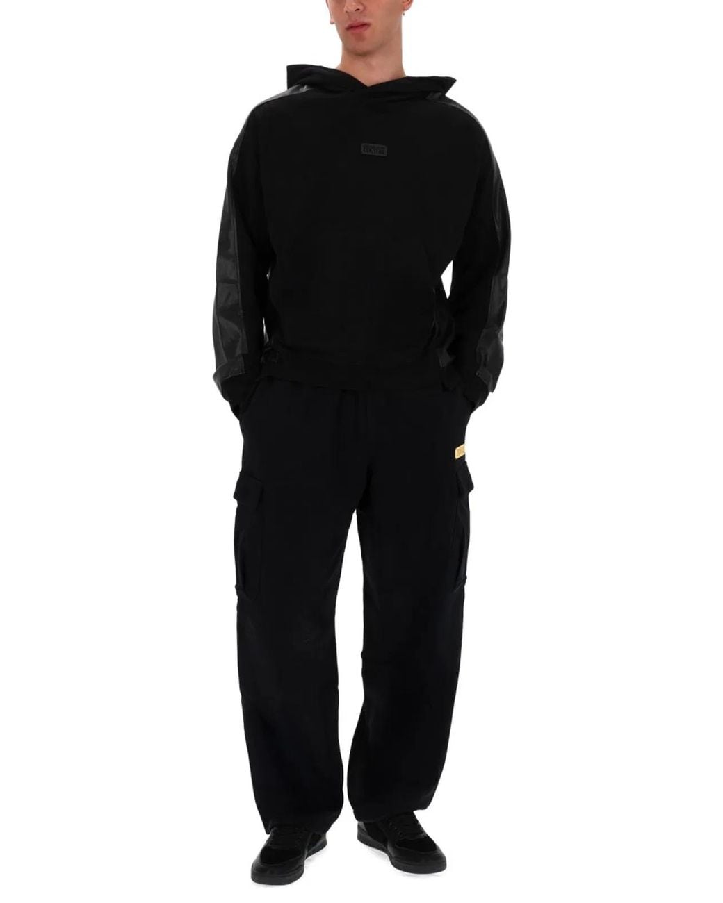 Versace Jeans Couture Black Hoodie for men
