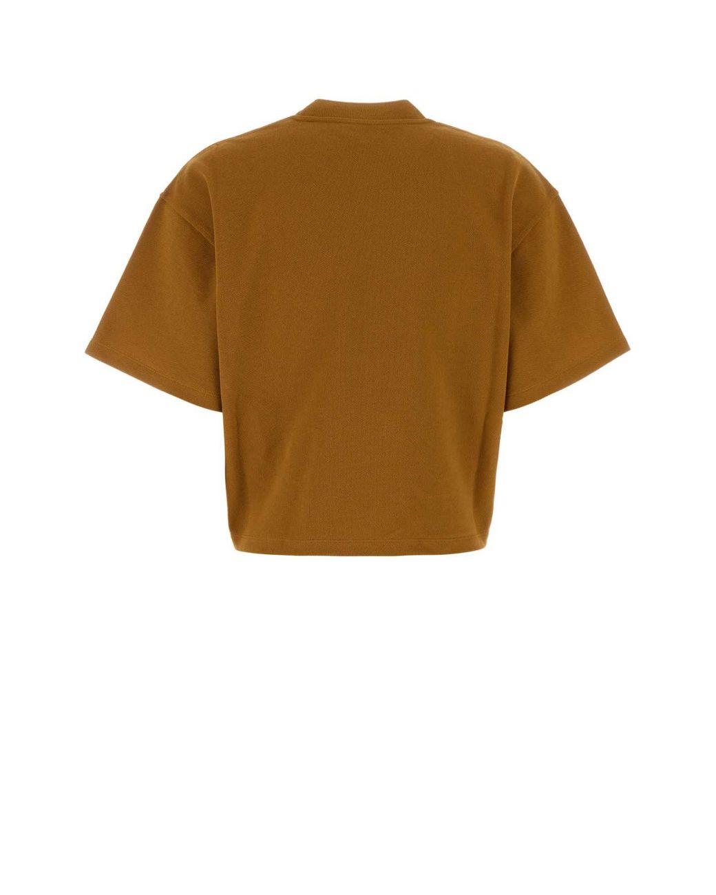 Saint Laurent Green T Shirt Oversize Piq
