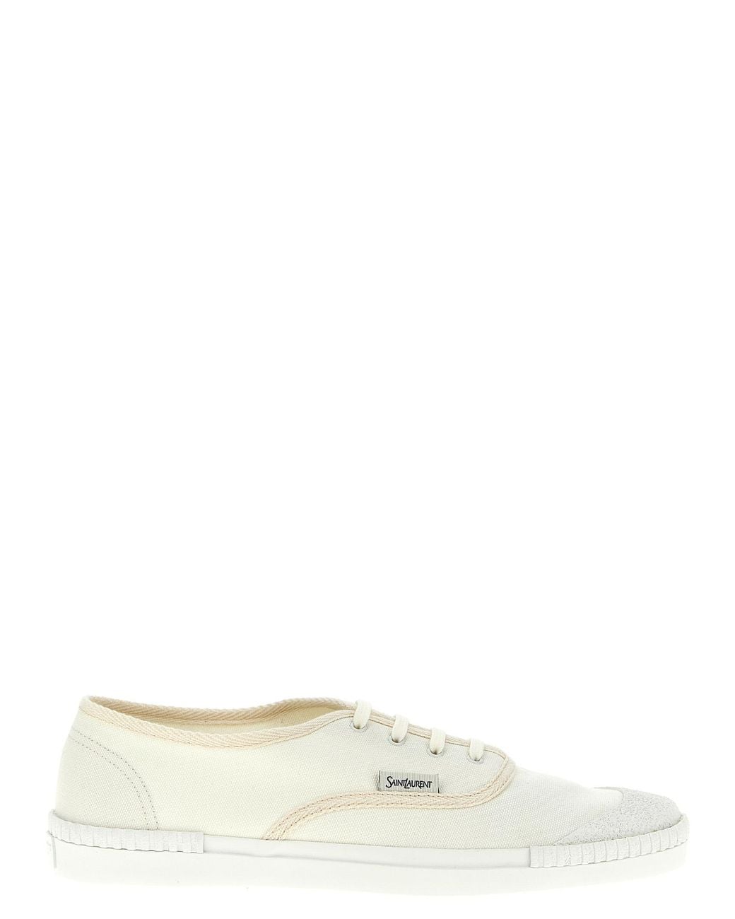 Saint Laurent Natural 'Wes' Sneakers for men