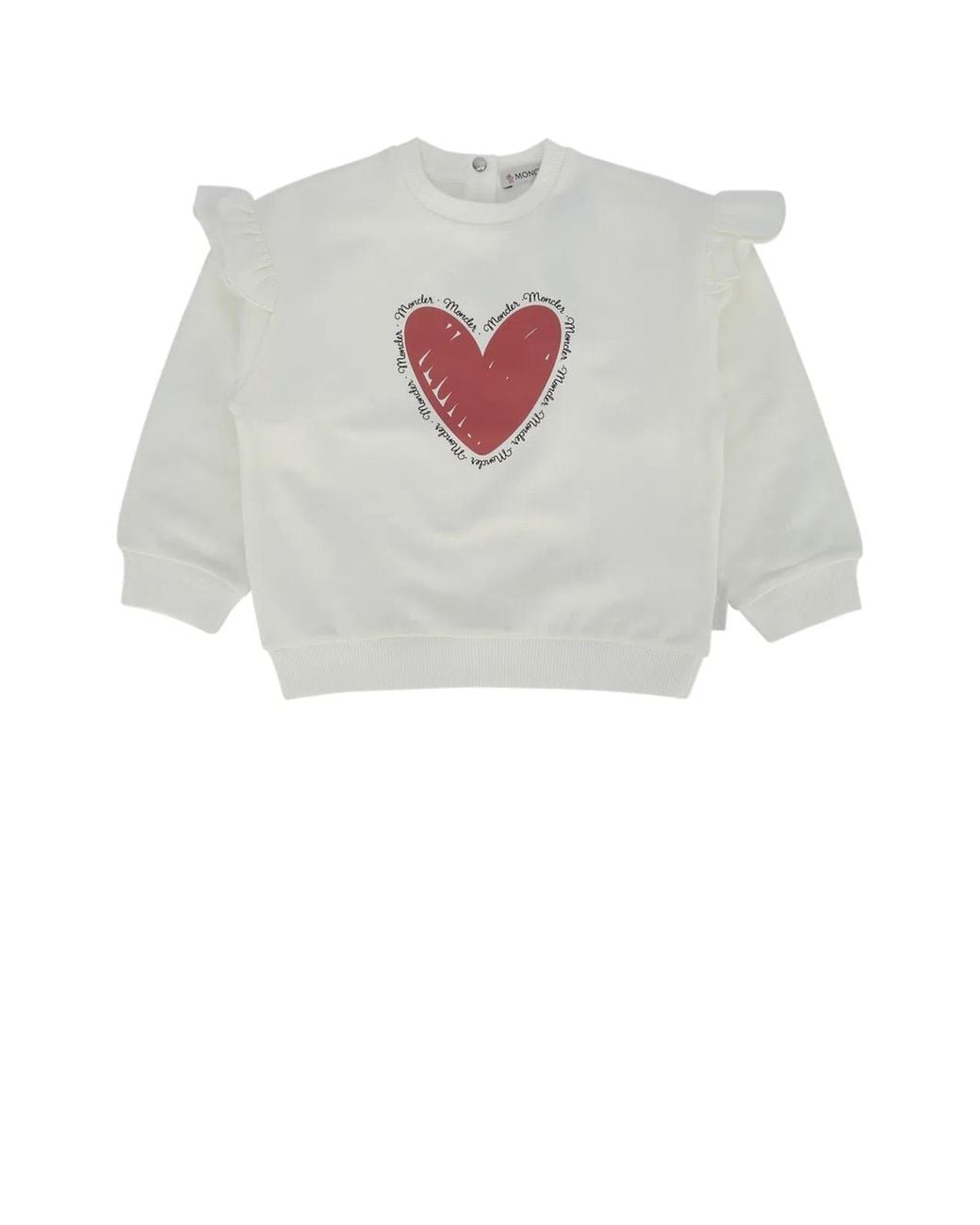Moncler White Jr Sweatshirt