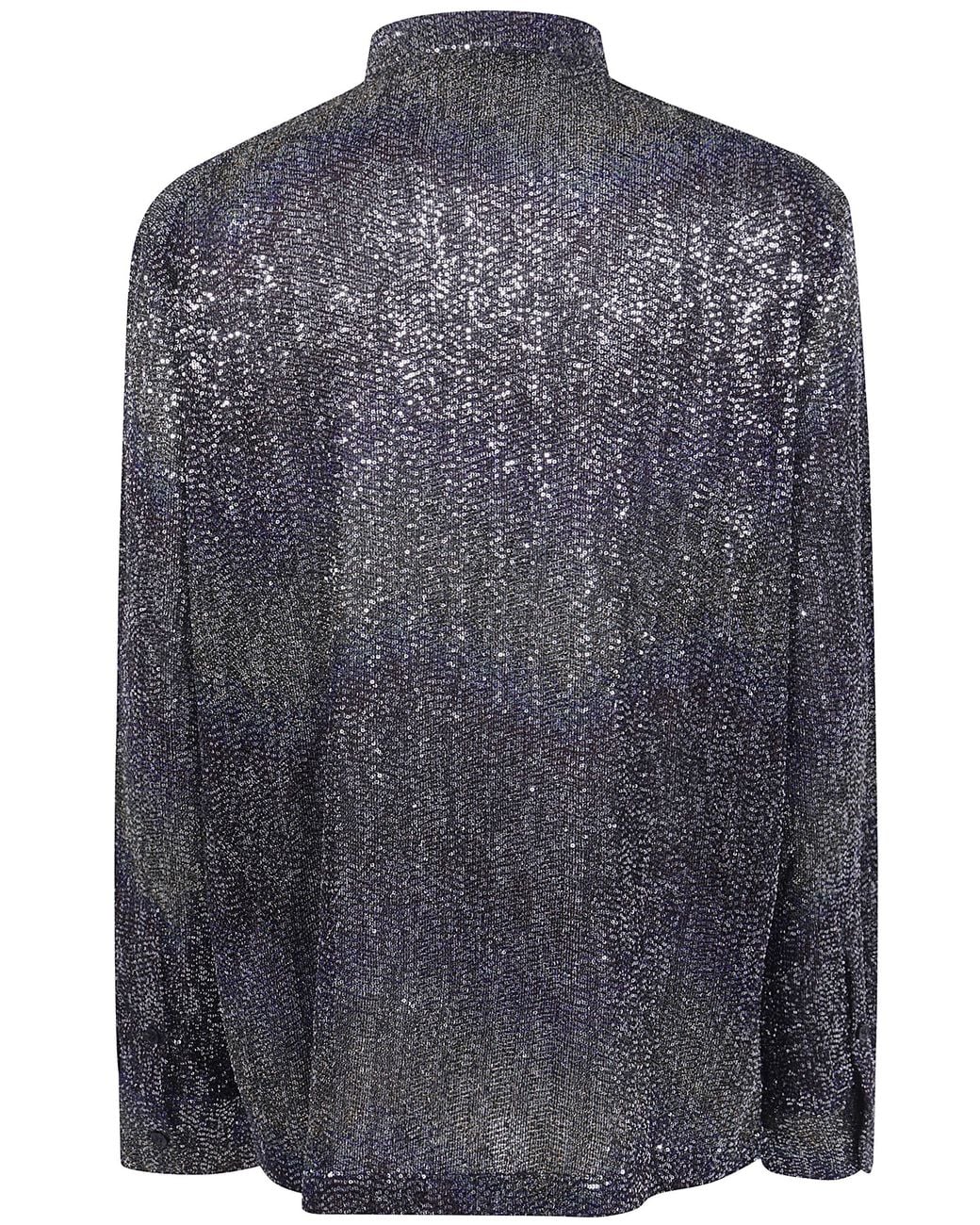 Missoni Blue Sequined Shirt