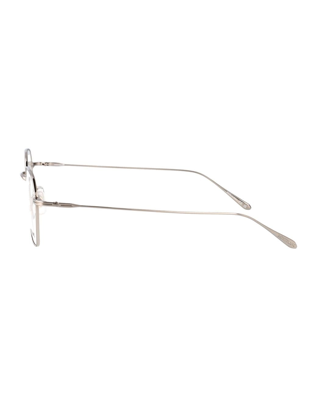 Montblanc Metallic Transparent Metal Glasses for men