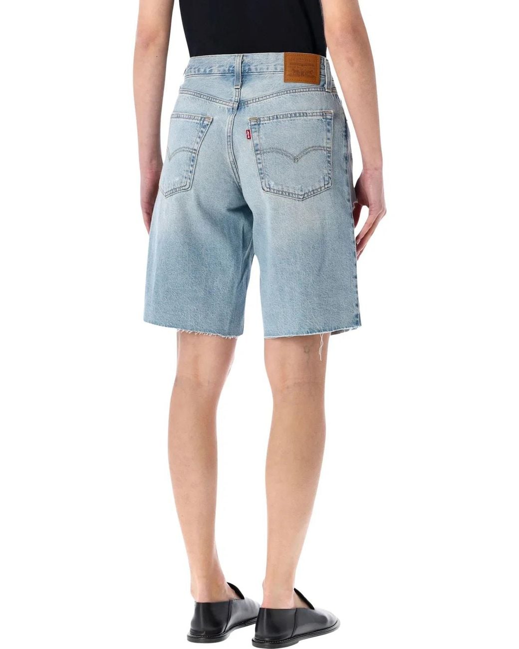 Levi's Blue Levi S Baggy Dad Jorts
