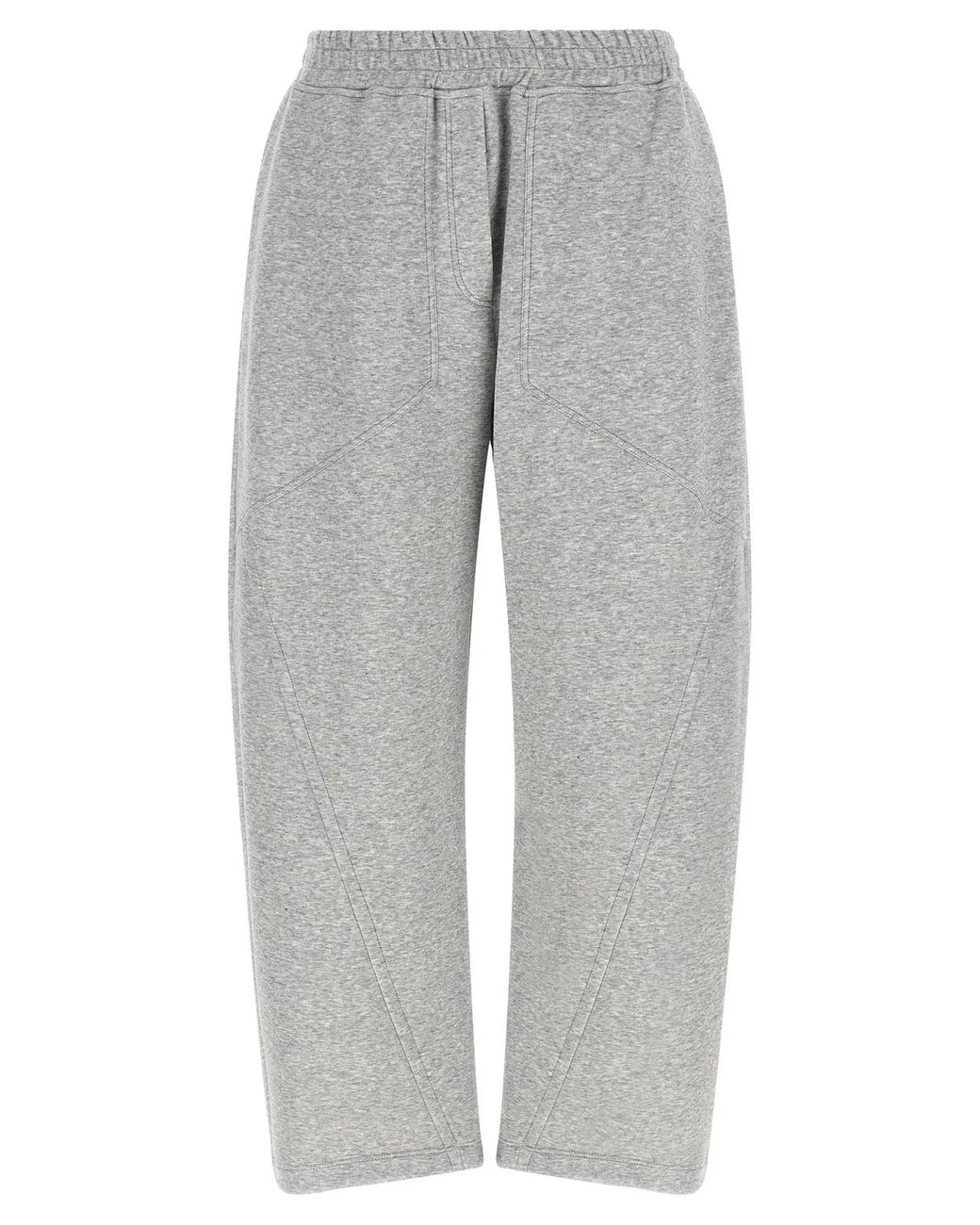 Brunello Cucinelli Gray Cotton And Cashmere Joggers