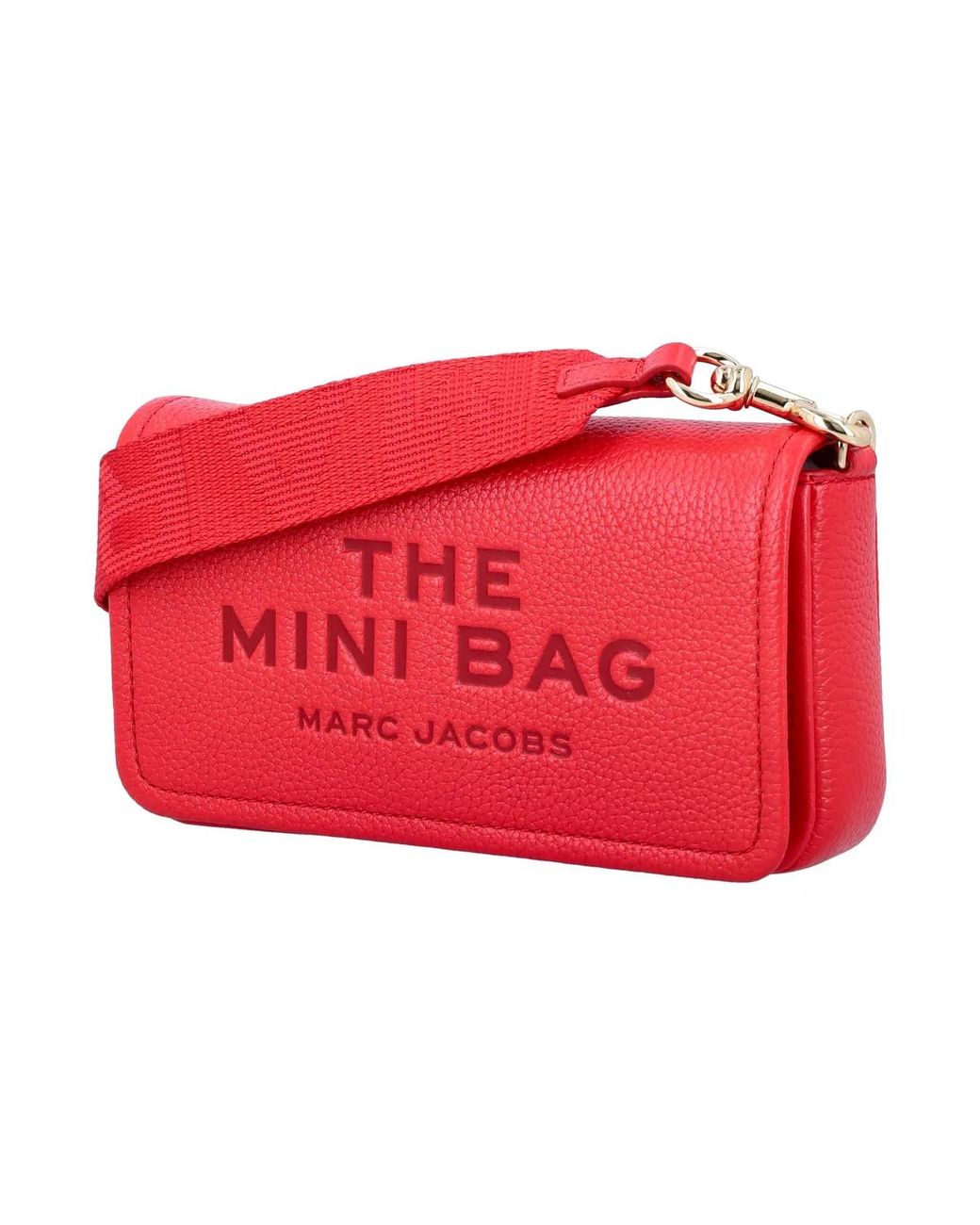 Marc Jacobs Red The Leather Mini Bag
