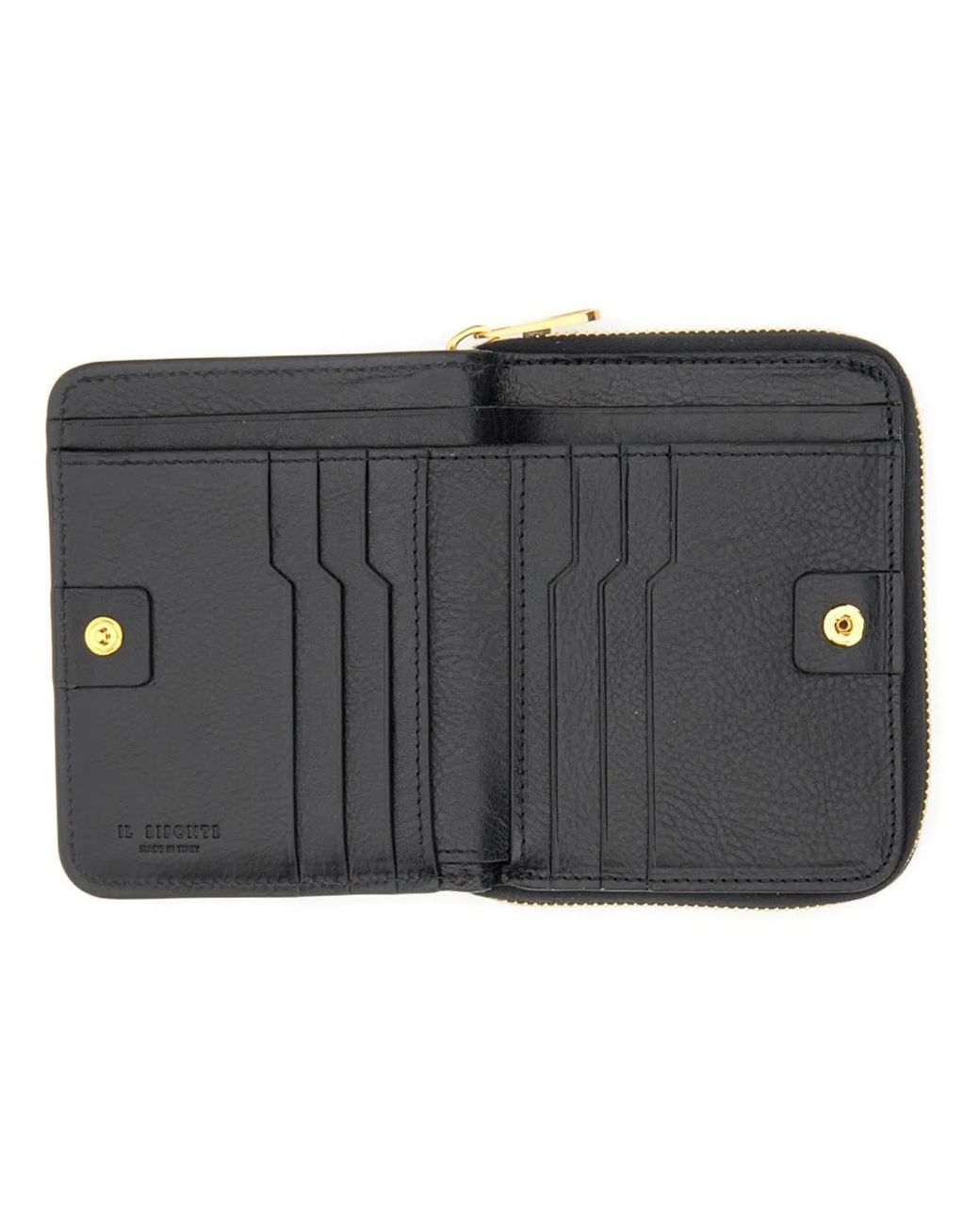Il Bisonte Black Leather Wallet
