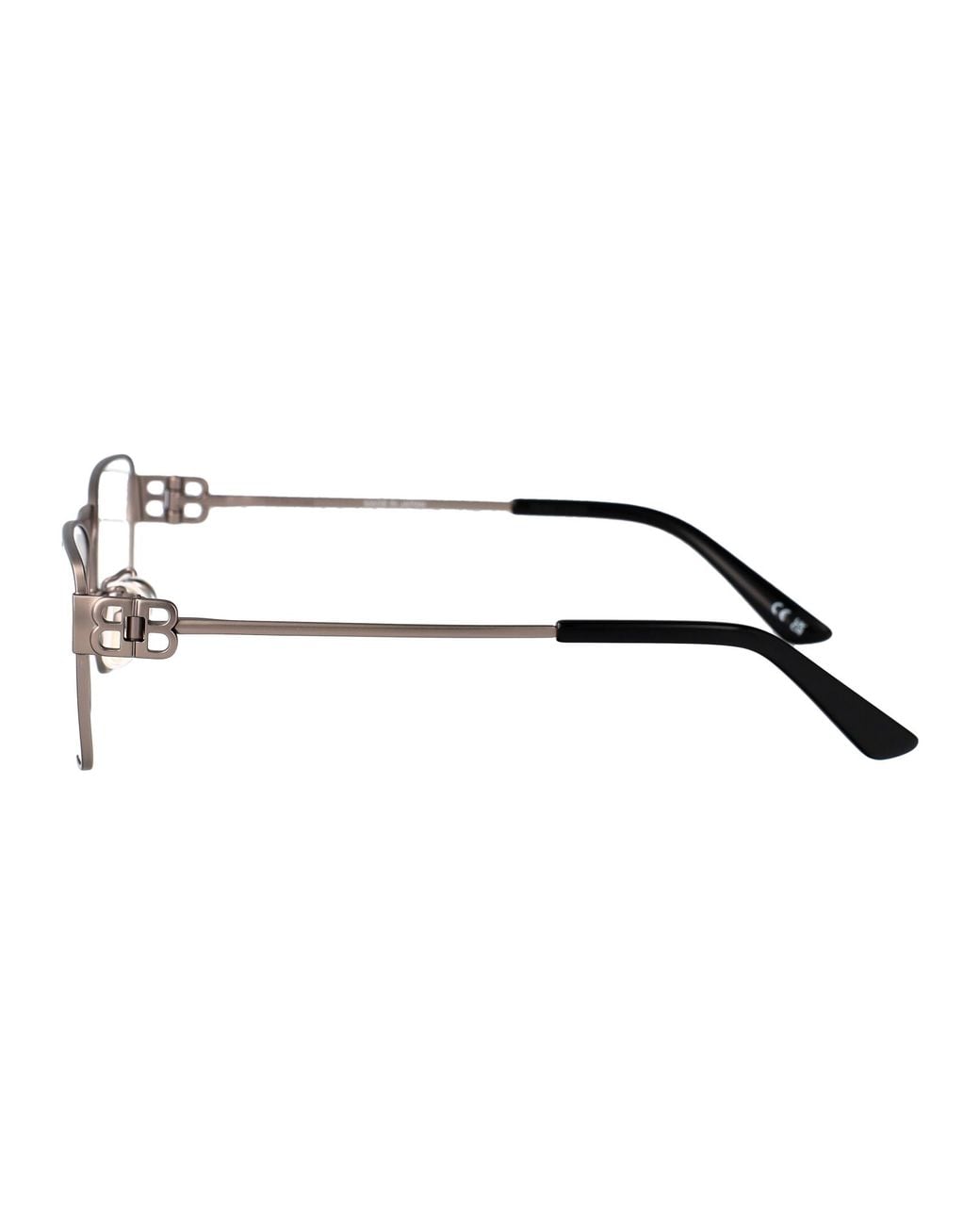 Balenciaga Multicolor Ruthenium-Ruthenium-Transparent Metal Glasses
