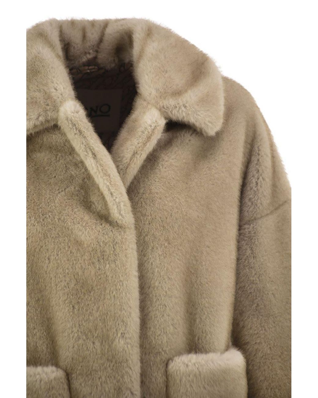 Herno Natural Faux-Fur Effect Jacket