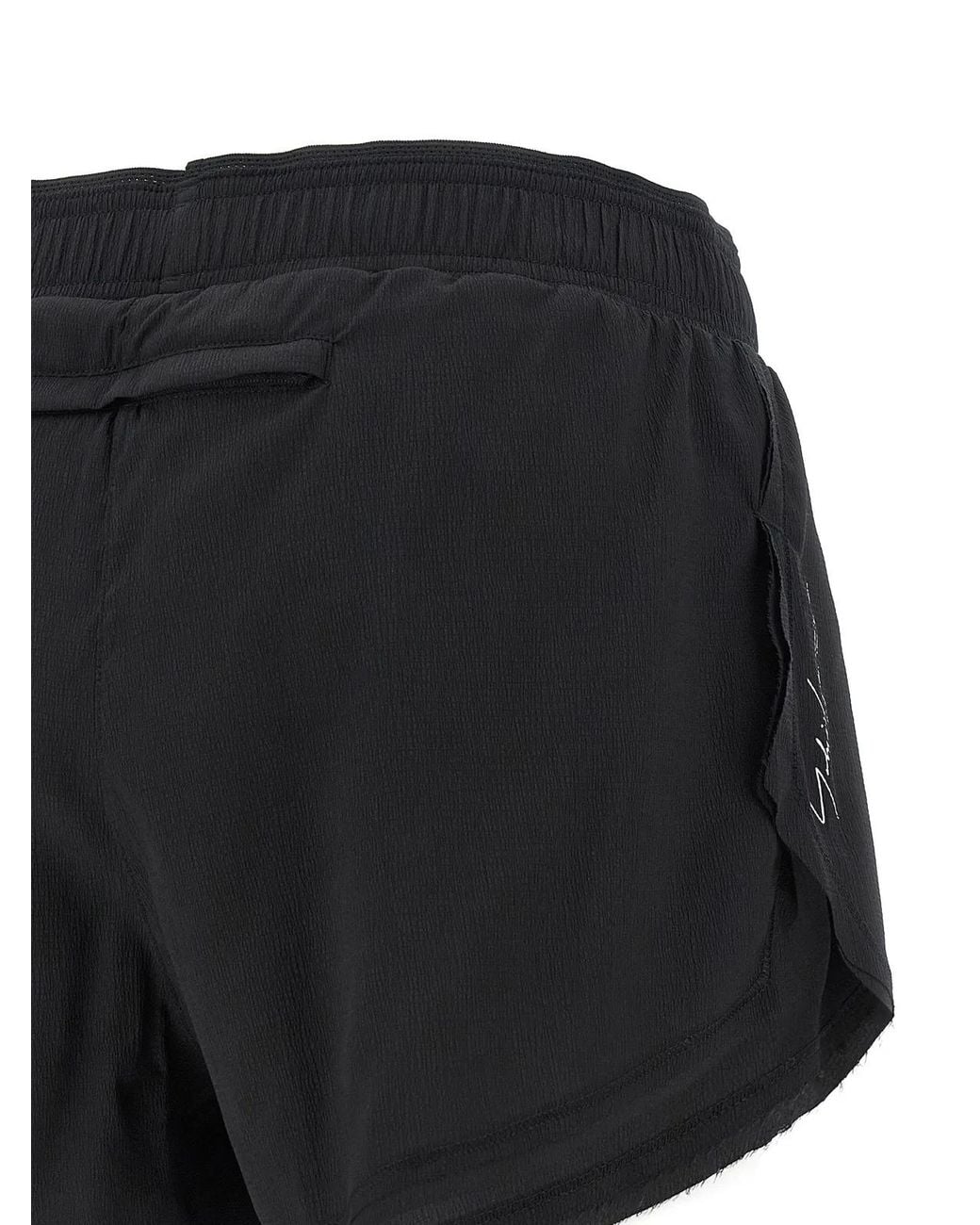 Y-3 Black Logo Shorts