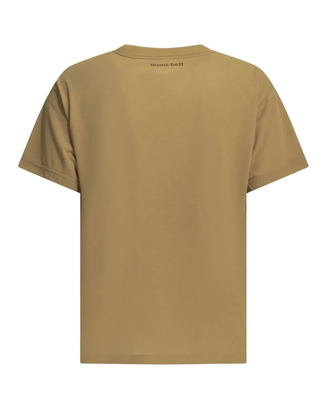 Montbell Green Polyester T-Shirt for men