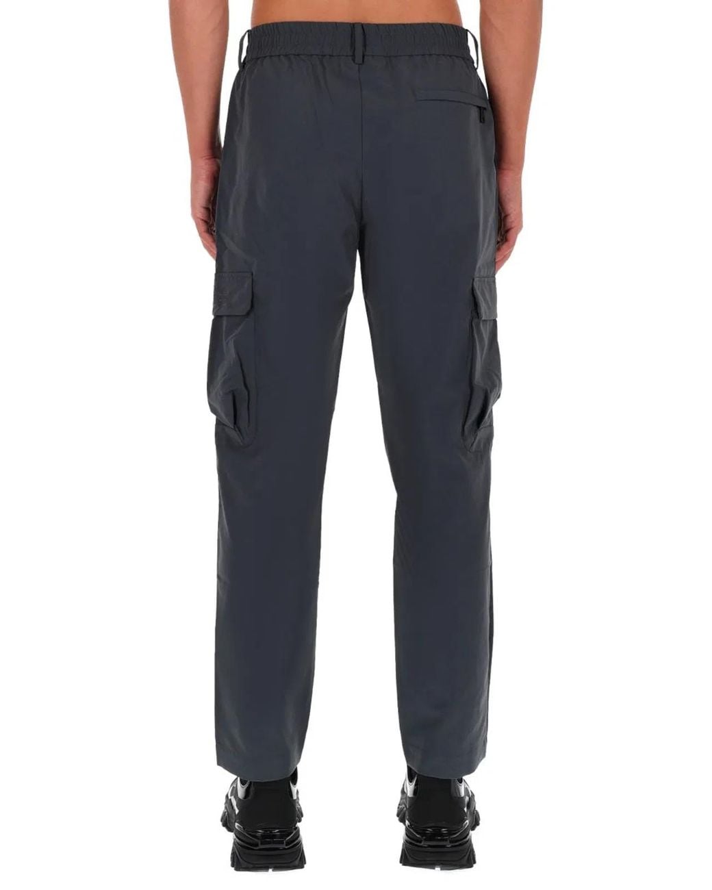 Versace Jeans Couture Blue Technical Cargo Pants for men
