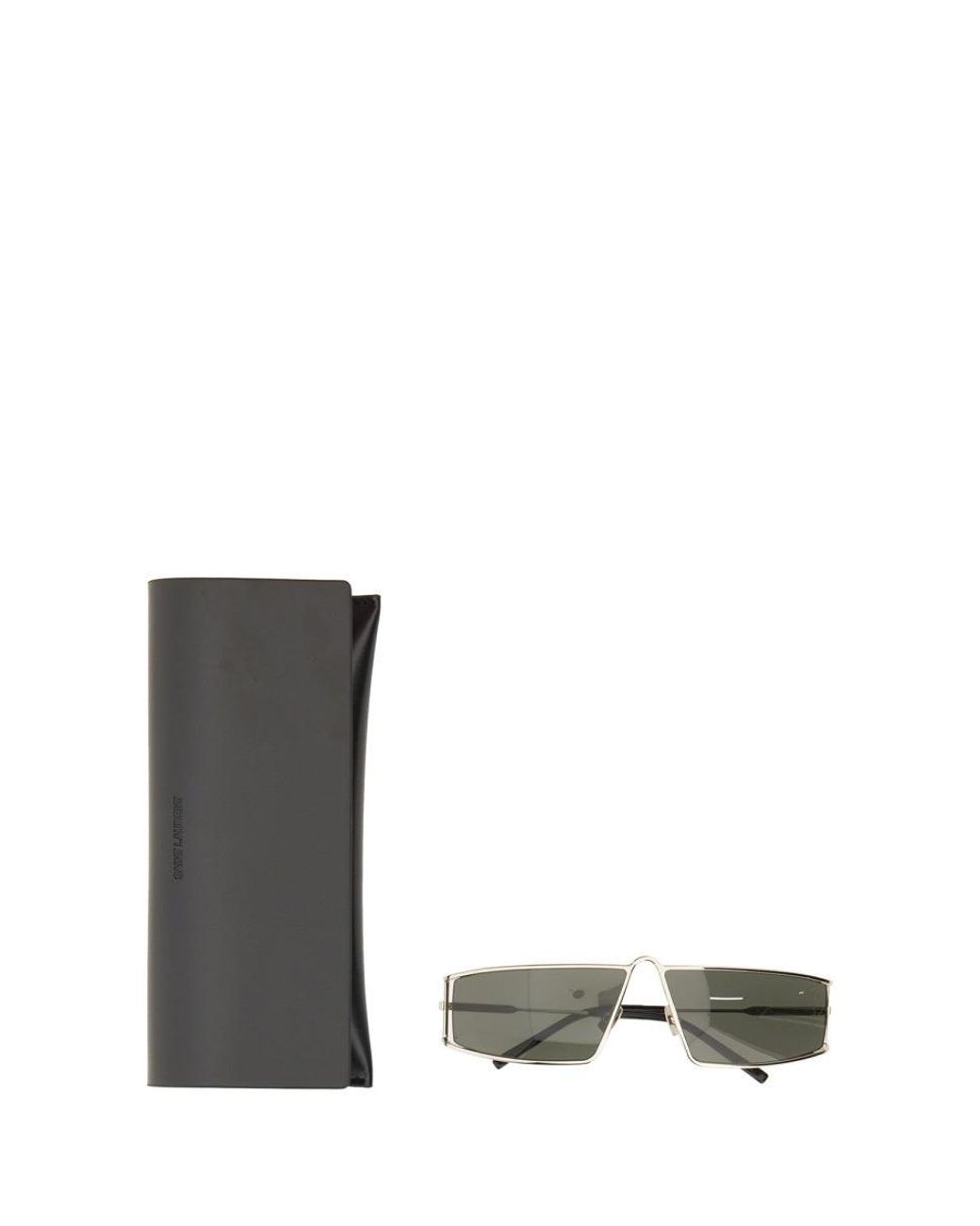 Saint Laurent White Sunglasses Sl 606