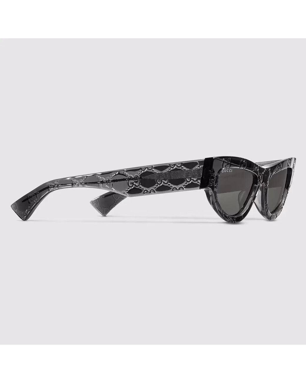 Gucci Black Acetate Sunglasses