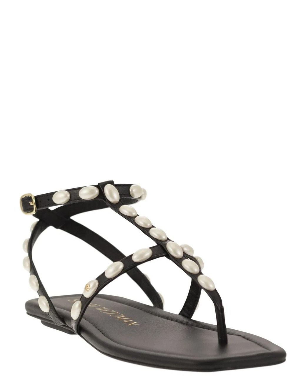 Stuart Weitzman Black Pearlita