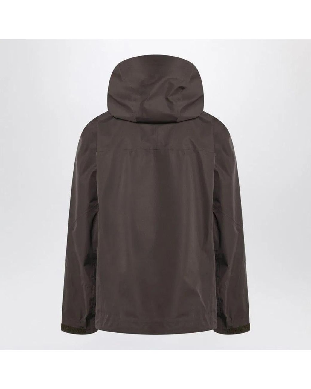 Prada Brown Camouflage Hooded Jacket for men