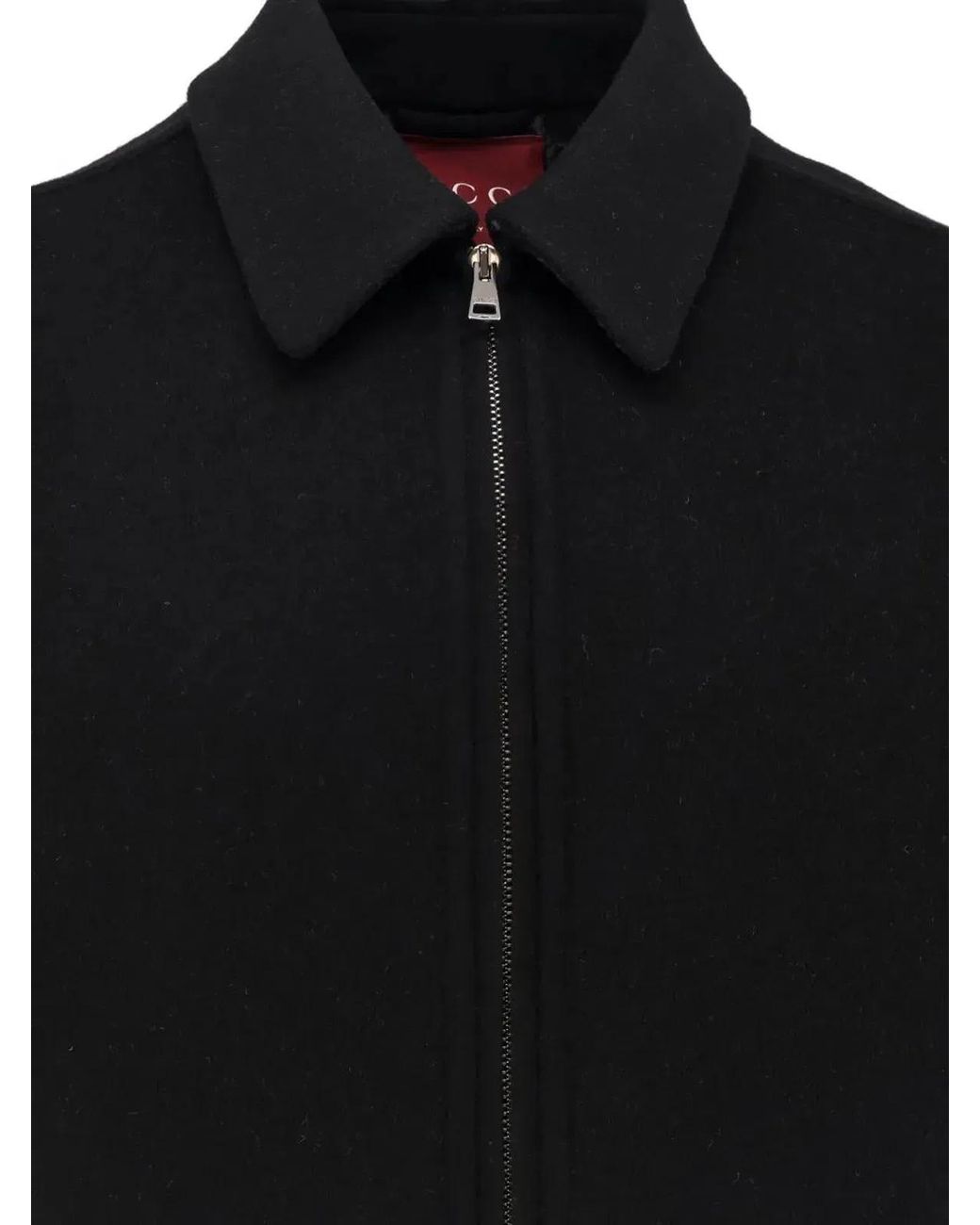 Gucci Blue Double Wool Jacket for men
