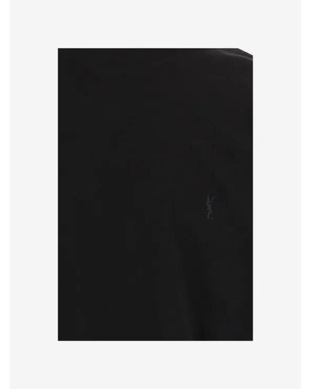 Saint Laurent Black Long-Sleeve T-Shirt for men