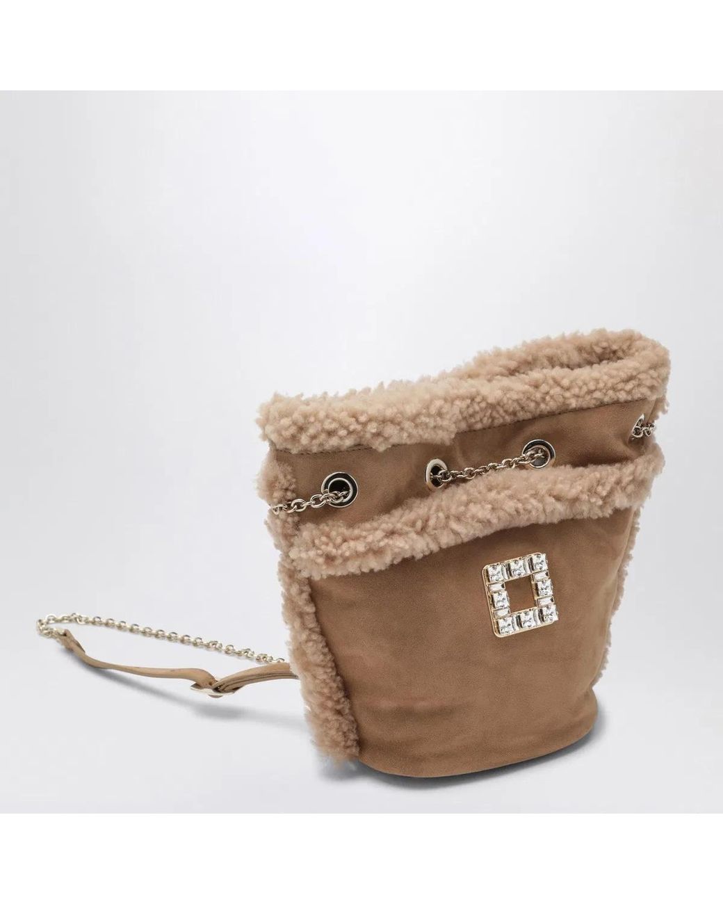 Roger Vivier Natural Très Vivier Backpack
