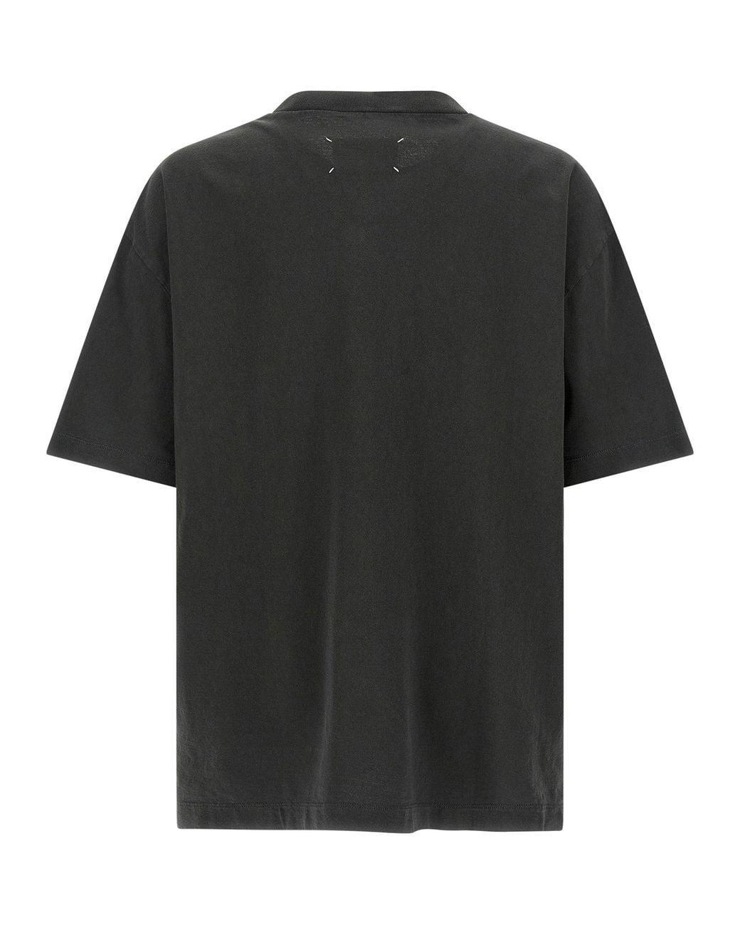 Maison Margiela Black Logo T-Shirt for men