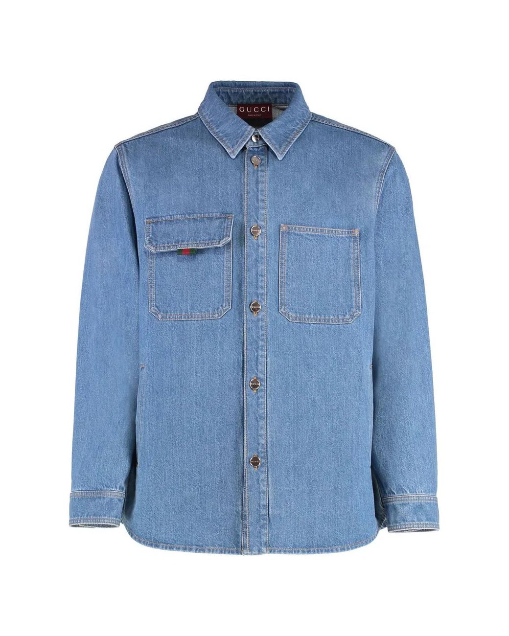 Gucci Blue Shirt for men