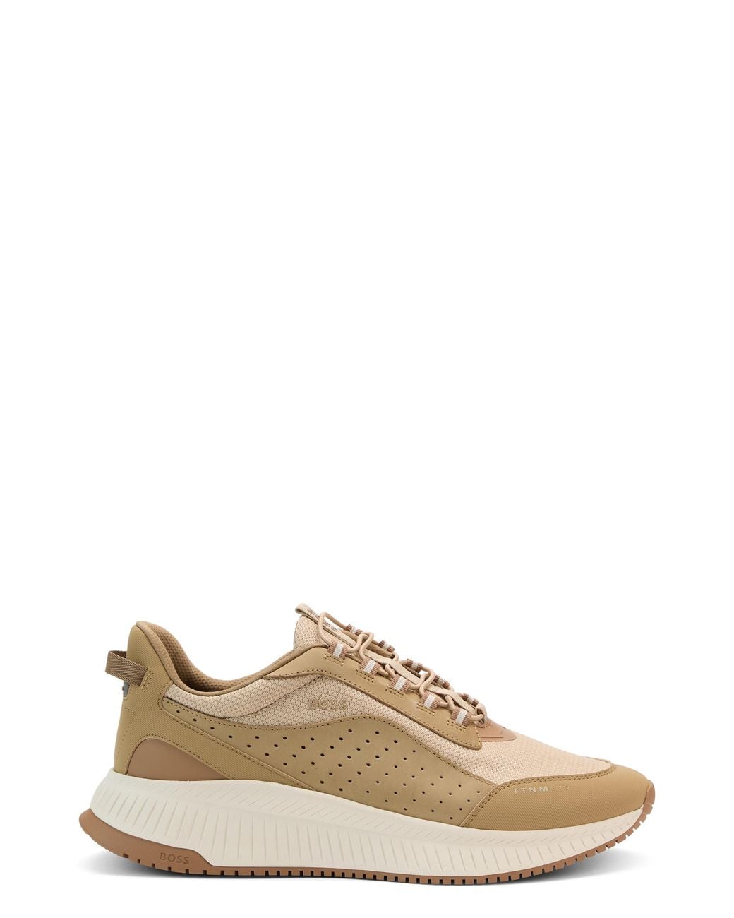 Boss Brown Shoes Titanium Evo Runner for men
