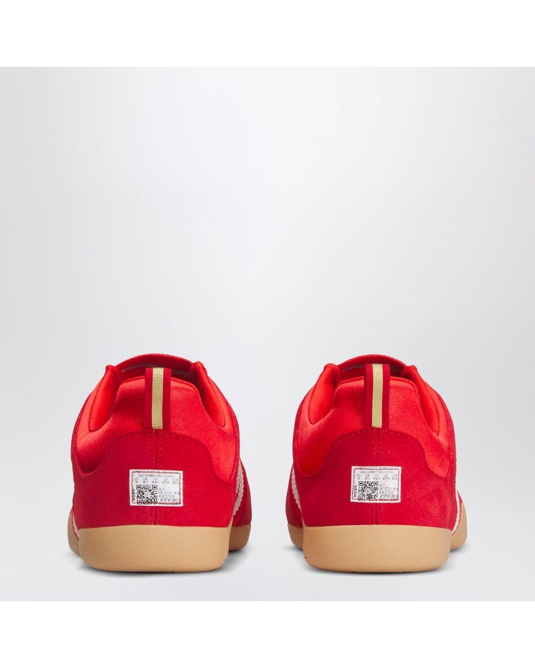 Adidas Originals Red Bad Bunny X Ballerina Sneakers