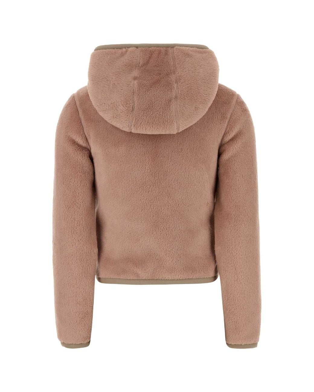 Moncler Brown Zip-Up Cardigan