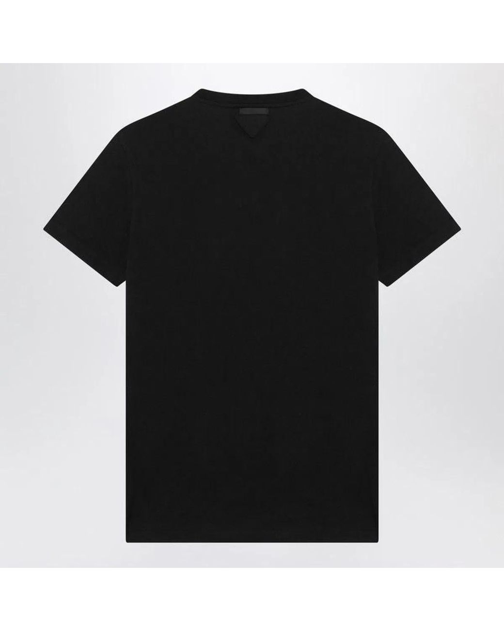 Prada Black Crew-Neck T-Shirt (Pack Of Three) for men