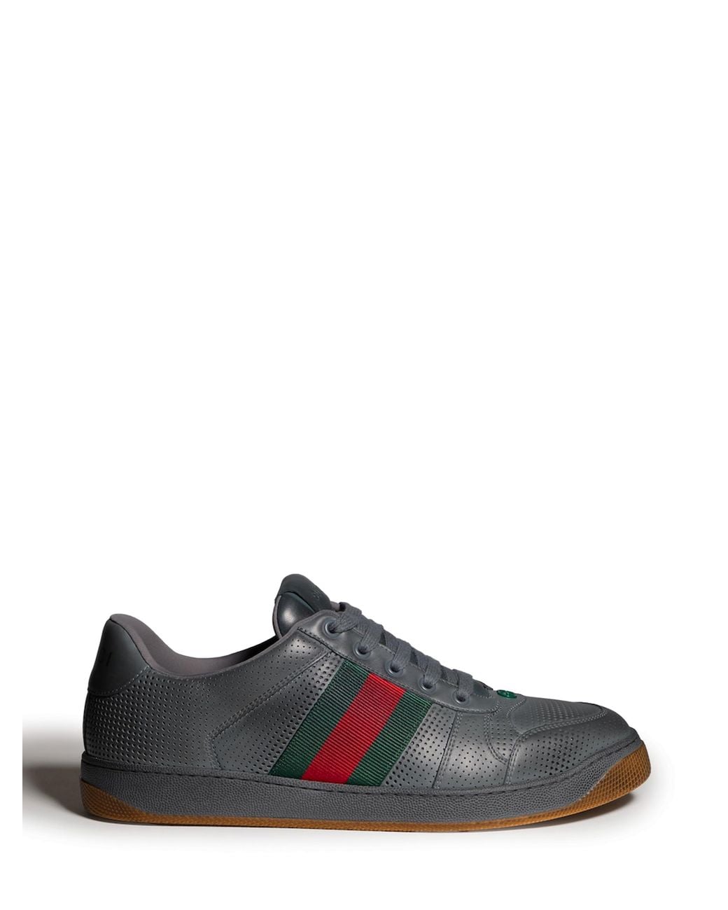 Gucci Black Worn-Out Effect Screener Sneakers for men