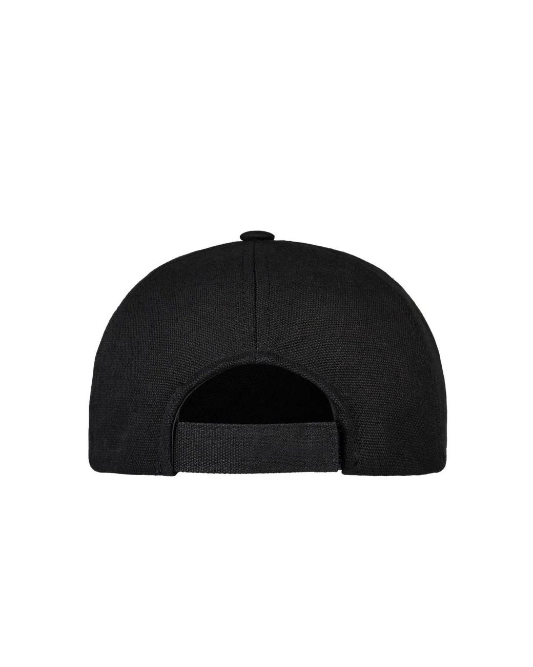 Isabel Marant Black Tyron Logo Baseball Cap