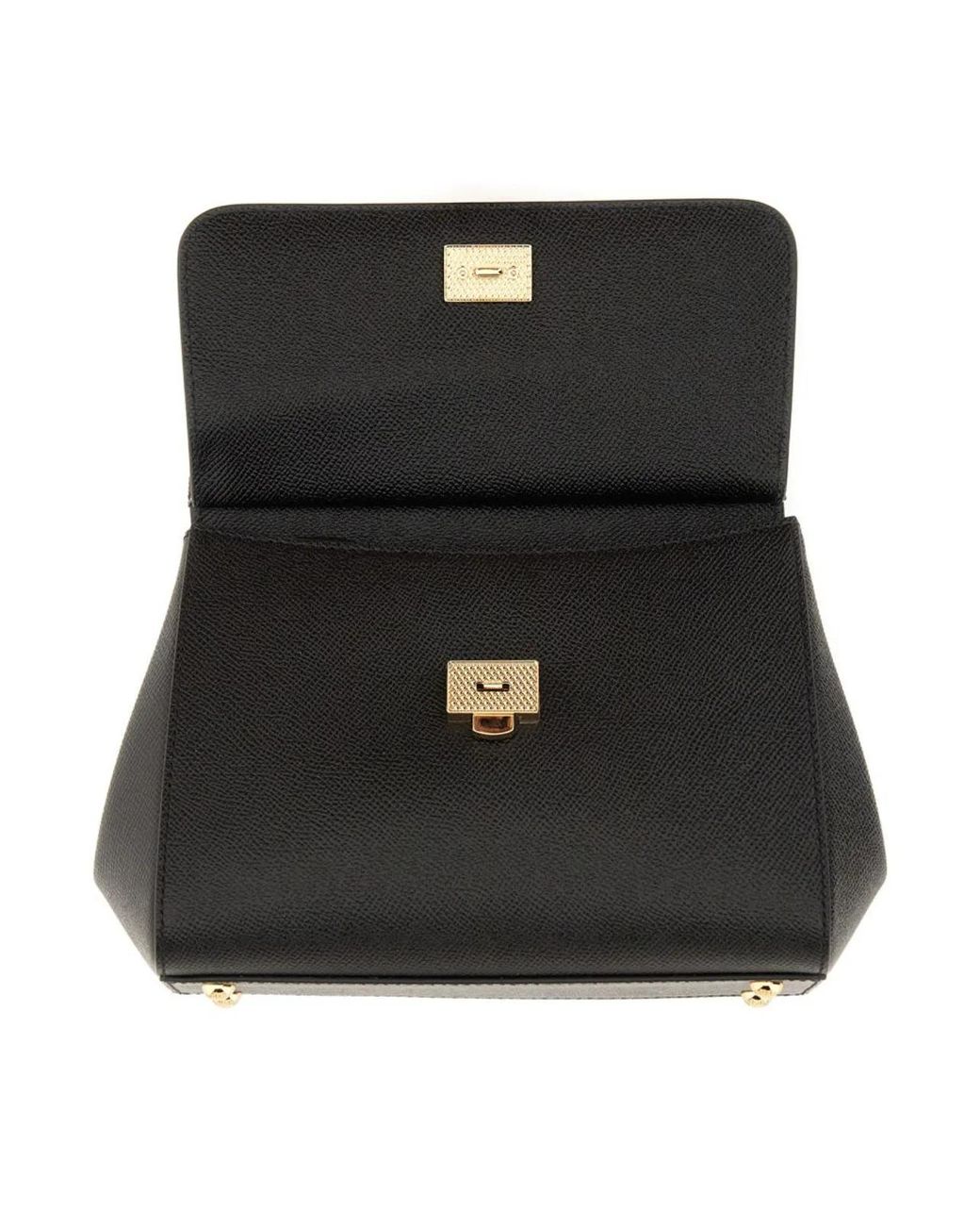 Dolce & Gabbana Black Dolce & Gabbana Borsa "Sicily" Medium