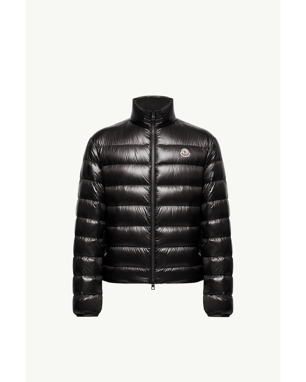 Moncler Black Sergesta Packable Short Down Jacket for men