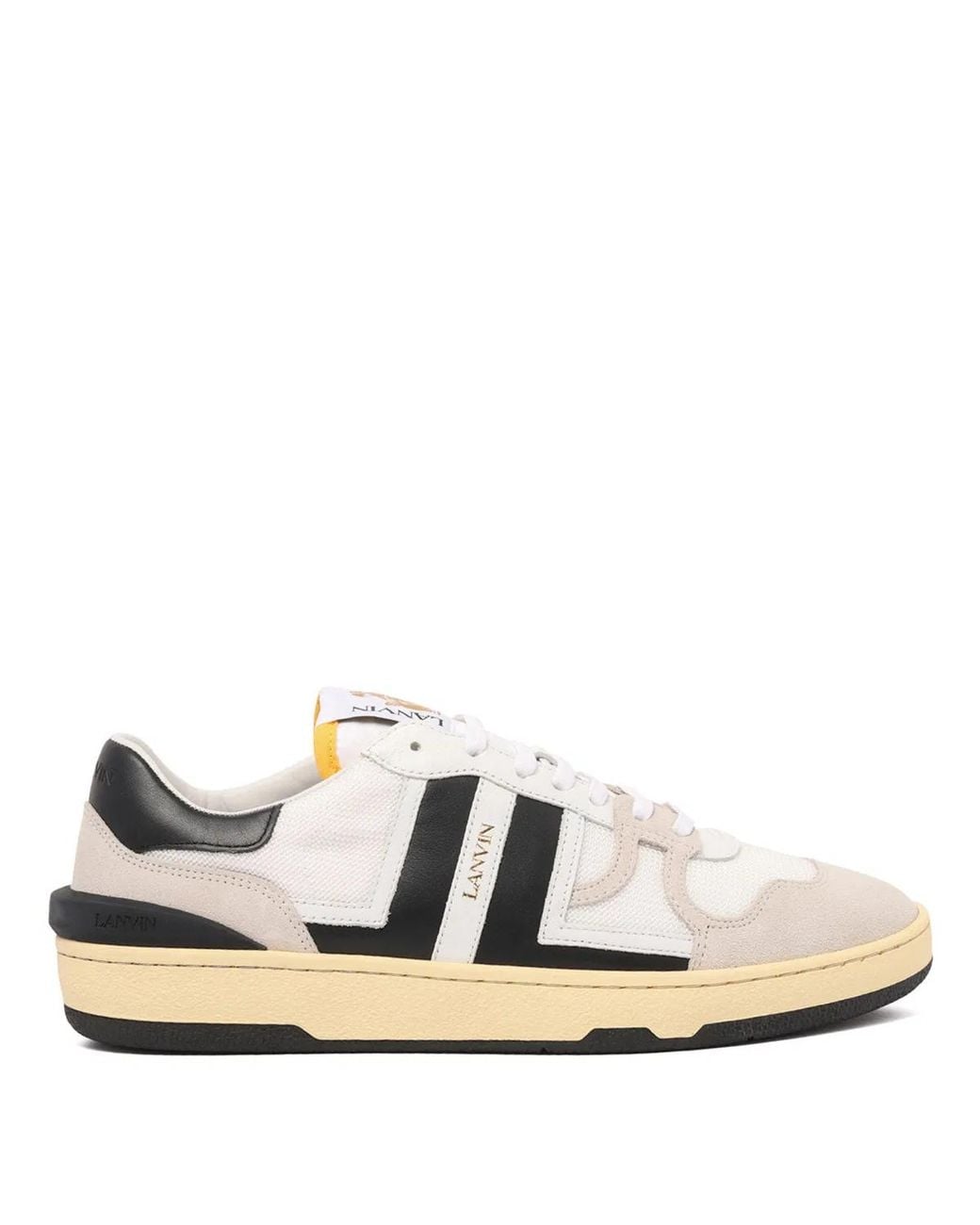 Lanvin White "Clay" Sneaker for men