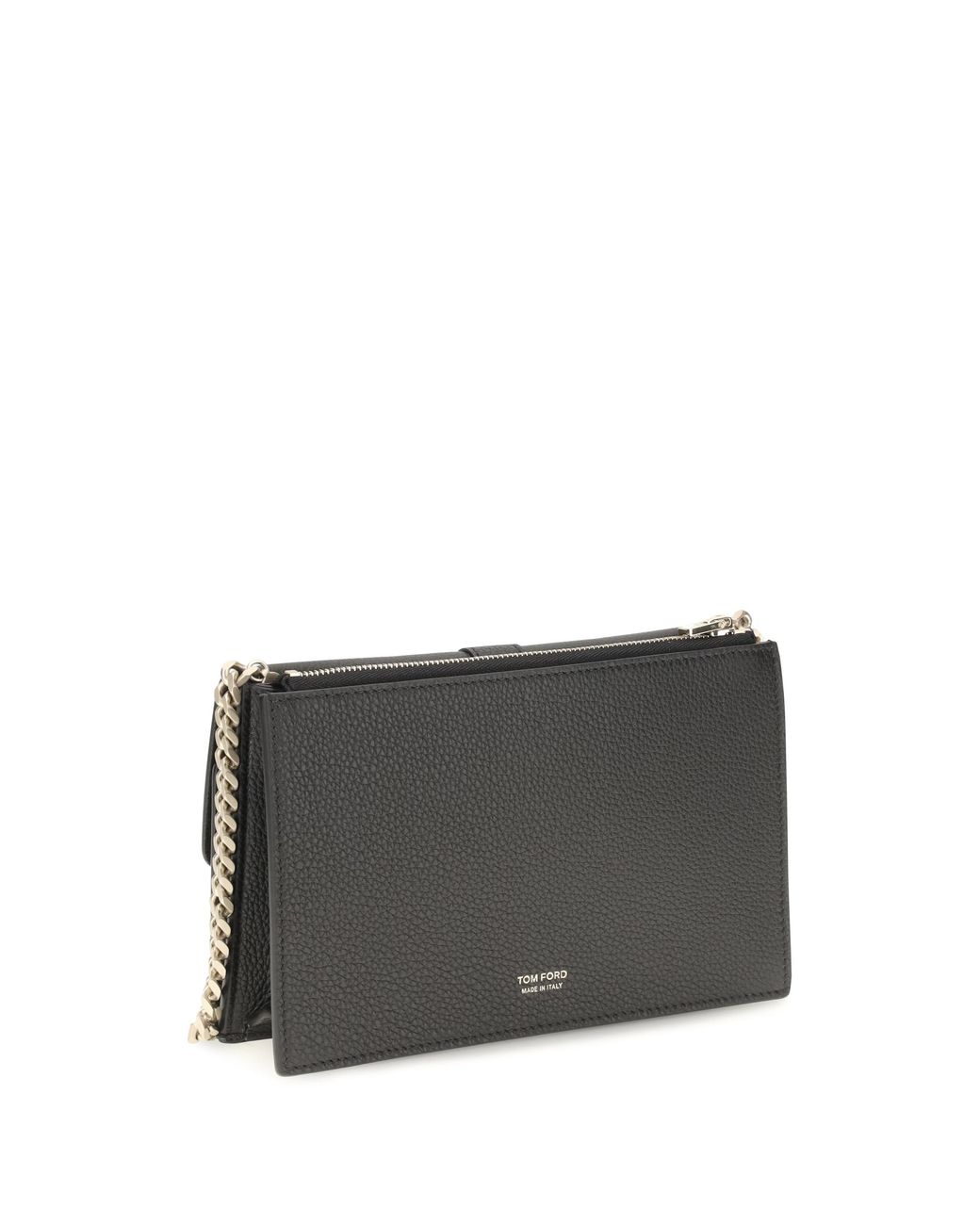 Tom Ford Gray Chain Shoulder Bag