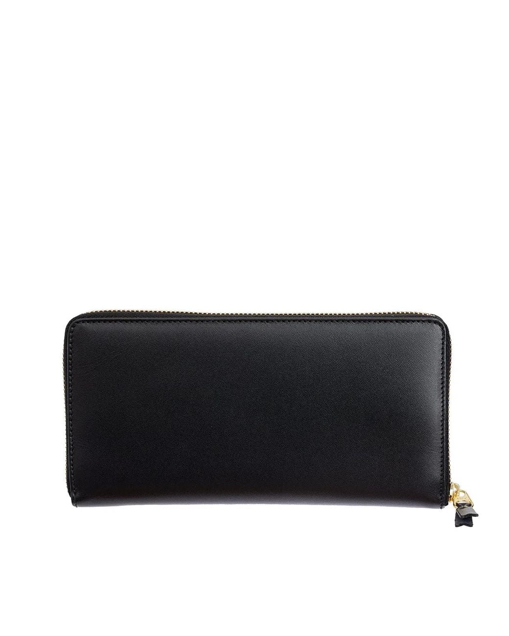 Comme des Garçons Black Wallet Leather Wallet With Zip for men